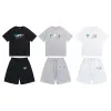 Designer Mens Trapstar T-shirt Polos Couple Letter T-shirt Womens trapstars Fashion pullover Set EU size S-XL