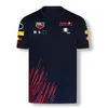 Le t-shirt de course F1 Formula One peut être personnalisé pour les fans de voitures occasionnels respirant sports de plein air manches courtes281j
