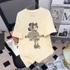 Womens T-shirt Fashion Loose print designer t-shirt Summer Mens three-dimensional decoration plus size short sleeve