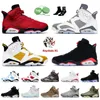 2024 Toro Bravo 6s fajne szare buty do koszykówki Jumpman 6 Żółta ochra czarna podczerwień Aqua Mint Floam Metallic Srebrny UNC Home Red Oreo Carmine Treners Sports Treakers