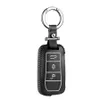 Car Key Bag leather OEM key cover For Porsche Cayenne 2007-2020 car key case holder car accessories248n