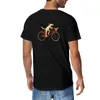 Men's Polos Dog And Squirrel Are Friends Whimsical Animal Art Riding A Bicycle T-Shirt Blouse Men Long Sleeve T Shirts