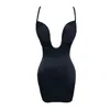 Backless Under Dress Garment Shapewear Slip Body Shaper med BH för bröllopskväll Brud Bride Dress Vestido E983025