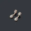 French Fashion Messik My Twin full diamond Earrings necklace couple full diamond women bracelet ring wedding Designer Jewelry MES-036