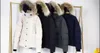Kanada projektant męski kurtki kanadyjska parka zima wodoodporna tkanina menu futra futra wyndham kurtka z kapturem czteroskurowa marca szopa szopa robocza futra ciepłe c