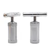 Mini Aluminium Alloy Cigarett Press Coffee Tobacco Grinde Hushållen rökningstillbehör 7.5*6.4 cm