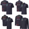 Formule 1 T-shirt F1 Team Driver Poloshirts Korte mouwen Zomer Heren Casual Racing Oversized T-shirts Fans Sneldrogende tops 294j
