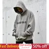 Mens hoodie Men's Hoodies hoodies för män Storbritannien Sweatshirts Mens Hoodys Designer Pockets Letter Printing Loose Pullover Autumn and Winter Hoodie Tracksuit Plus Size 3XL