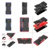 Dazzle Kickstand Cases For Sony Xperia 10 V 5 IV 1 V III ShockProof Rugged Tire Hybrid Armor Hard PC Plastic Soft TPU Layer Holder Phone Front Back Skin Cover