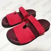 Designer Mens Slides Luxury Sandals Beach Chypre Sandal Classic Flat Slipper Summer Lady Leather Flip Flops Women Slides Storlek 35-46 No450