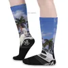 Herrstrumpor Miami Vice Socks Men's Socks Fashionable and Fun Summer Women's Socks Z230727