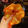 Luminous Scrunchies LED Fryzjen Kucyk Ponytail Uchwyt Kobiety Dziewczęta Elastyczne satynowe jedwabisty jedwabisty krawat linowa akcesoria zz zz