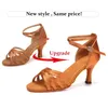 Sandales vendant des chaussures de danse professionnelles pour femmes danse de salon dames à talons latins 5CM7CM 230726