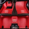 Adequado para Audi A3 A4 A5 A6 A7 A7 A8 Q3 Q5 Q7 RS5 RS7 S3 S4 S5 S6 S7 TT Car Floor Mats225j