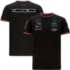 F1 T-shirt Formel 1 t-shirt racing kostym kortärmad sommarlApel polo skjorta avslappnade sportskjortor kvinnor herrar bil t-sh309v