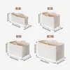 Storage Baskets Wardrobe Cotton Clothing Storage Basket Fabric Folding Large Portable Toy Sundries Storage Baskets Storage Organizer White R230726