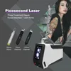 Rimozione del tatuaggio laser a picosecondi Q Switch Laser 1054nm 532nm 785nm Rimozione del pigmento del sopracciglio ND YAG portatile