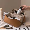 Make-up tas met grote capaciteit Waterdichte draagbare rits voor dames Toilettas Organizer Travel Wash Pouch Storage 230725