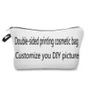 Cosmetic Bags Cases Flowers Alphabet Printed Bridal Party Make Up Pouch Necessaries Lady Tote Bride Bridesmaid Proposal Gift 230725