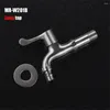 Bathroom Sink Faucets 304 Stainless Steel Material Washing Machine Faucet Wall Mounted Garden Water Bibcocks Tap