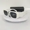 Vierkante zonnebril met klein montuur Mode onregelmatige designer zonnebril Luxe heren damesbrillen UV400-bescherming