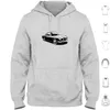 Mäns hoodies Karmann Ghia Type 34 Lång ärmbilbagge Sport