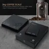 Household Scales Rechargeable Stainless Steel Electronic Scales Kitchen Scales Automatic Timing Home Jewelry Food Snacks Weighing Baking Tools x0726