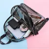 Opbergzakken Clear PVC Vrouwen Rugzak Transparante Mode Solid Travel Schooltas Voor Tienermeisjes Mochila Kinderen