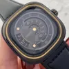 2023 Vintage vierkant horloge Klassiek Zuinig Designer Luxe versie Herenhorloge Leren riem Klassiek herenhorloge met quartz uurwerk Geen doos