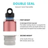 Tumblers 20oz Stainless Steel Insulated Wide Mouth Water Flask One Second Opened Leakproof for Gym Sport Hiking Camping Fishing 230725