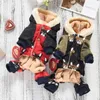 Roupas para cães Trajes de Bulldog Francês Para Cachorro Inverno Quente Neve Jaqueta Casaco Para Filhotes Pequenos Animais Pugs Animais De Estimação Roupas Bens 230725