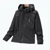 Wasserdichte Jacken Herrenhalle mit Kapuze Wind Breaker Luxusjacken Outdoor Sports Jacke Designer Schichten Herbst 2023