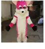 Fox Mascote Traje Dog Fursuit Terno Halloween para Adulto Unissex Party Game Dress-up Outfit Advertising Vestuário Promoção