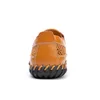 Sapatos sociais masculinos casuais masculinos estilo verão mesh flats para mocassins de alta qualidade muito confortáveis tamanho 3850 230726
