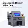 Professionale 2 in 1 laser a diodi 808nm / tatuaggio rimuovi macchina Rimozione del tatuaggio Ringiovanimento della pelle Laser Macchina laser Pico 808nm