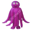 Traje de mascote de polvo super fofo para adultos, fantasia de desenho animado, vestido extravagante, vestuário de performance de carnaval, roupa de festa ao ar livre