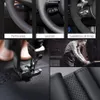 steering wheel cover for Ford Mondeo Focus Escort Kuga Edge Taurus Hand-Stitch car grip cover auto interior car accessories242N