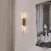 Candeeiro de parede Nordic Modern Luxury Bedroom Bedside Creative Aisel Living Room Lighting Dining Kitchen Background Light Sconce