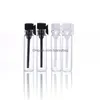 Packing Bottles Mini Glass Bottle 1Ml Vial Small Essential Oil Per Diy Liquid Sample For Travel Makeup Party Friend Drop Delivery Offi Otbzl