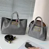 2023-borse da spiaggia borsa da donna firmata borse da viaggio canna Tote Bag Purses Luxurys Handbag