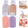 Storage Bottles 4 Pcs Bottle Dispenser Makeup Remover Pump Filling Jar Plastic Liquids Refillable