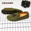 Dress Shoes DEKABR Genuine Leather Men Spring Fashion Loafers Flats High Quality Casual For Driving 230726