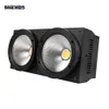 Shehds 2 Oczy LED 200W 2in1 Cool Warm White 6in1 RGBWA+UV Cob Par Lighting do DJ Disco Party Wedding Stage