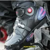 Pro-biker A9003 scarpe da corsa automobilistiche stivali da moto fuoristrada Professional moto black botas Speed Sports Motocross Black259n