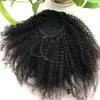 Хвостики eseewigs Quinky Curly Human Hairsing Hairtail Hairtail Color Clip в расширении для женщин, бразильских волос Remy, 100G 230725