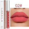 Lip Gloss Long Lasting Velvet Matte Nude Brown Waterproof Liquid Lipstick Lips Makeup Women Beauty Red Non-stick Cup