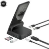 Hubs 8 em 1 Tipo C Station Pounding Stand Stand Dex Pad Station USB C To Kit de carregador de potência HDMicompatible Dock para para Samsung