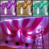 Specialerbjudande 10ftx20ft Sequin Wedding Backdrop Curtain med Swag Backdrop Wedding Decoration Romantic Ice Silk Stage CurtainS251m