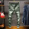 Style Mode Casual Haute Qualité Stretch Skinny Hommes Droite Slim Jeans Boutique Marque Pantalon 210318 L230726