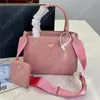 Deux Pièces Mode Petit Sac Fourre-Tout En Cuir Véritable Femmes Designer Sac À Bandoulière Classique De Luxe Sac À Bandoulière Casual Sac À Main Avec Petit Sac À Main